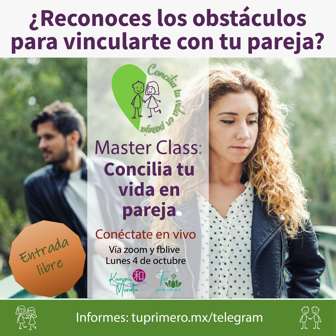 Master Class - Concilia tu vida en pareja